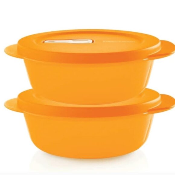 Tupperware CrystalWave Plus Microwavable 2.25 cups (2) - Picture 1 of 1